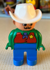 Lego Duplo Figur Cowboy  / Sheriff