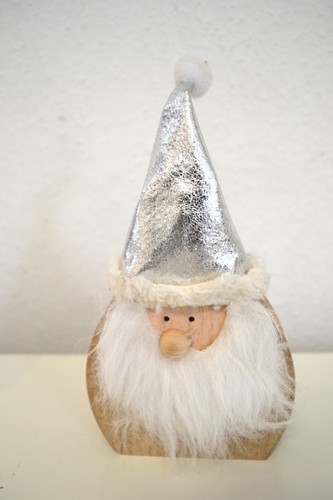Weihnachtsmann holz 10 cm - holz, 21