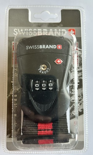 Koffergurt swissbrand tsa lock - koffergurt,