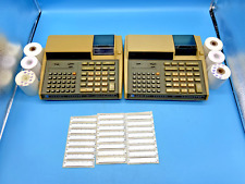 #SE4163# Vintage Hewlett Packard HP 97 Calculator Rechner 2 Stück *bitte lesen*