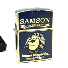 SAMSON HALFZWARE SHAG Type Zippo Metal Lighter Feuerzeug Made in Japan
