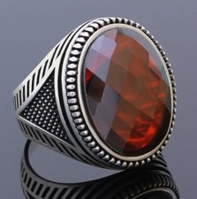 925 Sterling Silber roter
