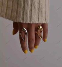 2er Set Silber und Gold Grob