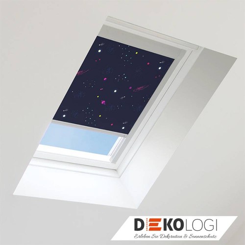 Weltraum verdunkelungsrollo - weltraum,