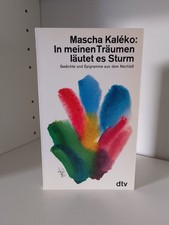 Mascha Kaléko: In Meinen Träumen Läutet Es Sturm