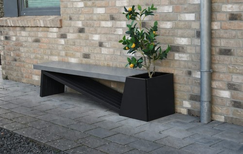 Stilvolle gartenbank aus - gartenbank,