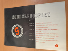 Isaria Sonderprospekt Nr.4 Prospekt traktor  M6