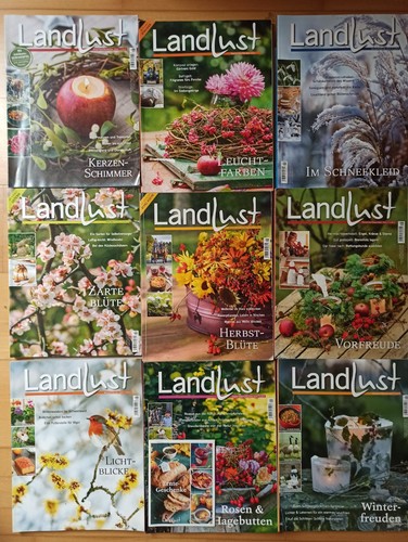 Landlust zeitschrift 18x - zeitschrift:,