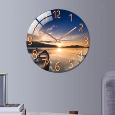 Quarz Stille Wanduhr Pendel