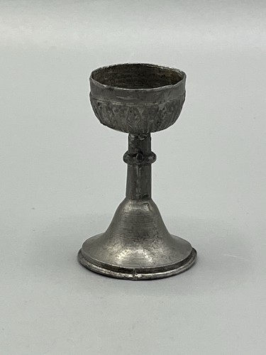 Miniatur zinn kelch hausaltar - zinn,
