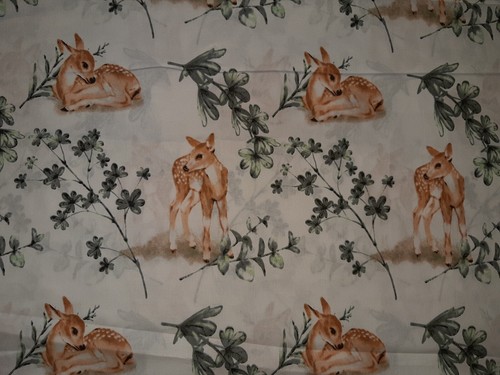 Baumwollstoff tiere rehe - baumwollstoff, und