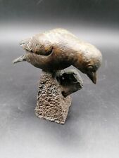 Bronzefigur Skulptur "Vogel"
