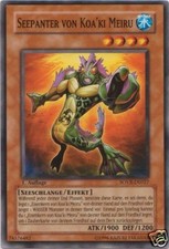 Yu-Gi-Oh 3x Seepanter von