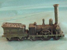 Miniatur Zinn- Dampflokomotive