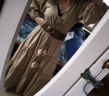 Hippiekleid boho folklore - hippiekleid,