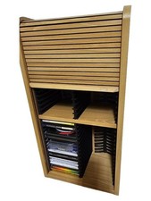 Deja CD Regal Holz mit Rollade