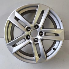 1x Alufelge 17 Zoll 37ET Glanz