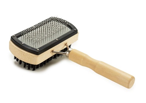 Tierbürste 17cm fellbürste - tierbÜrste,
