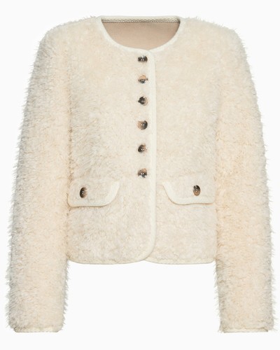 White label webpelzjacke - label,