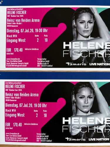 Helene fischer karten - fischer,
