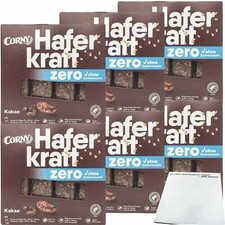 Corny Haferkraft Zero Kakao Hafer-Kakao-Riegel 6er Pack 24x35g Riegel usy Block