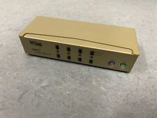Tecline Smart KVM Switch 45941 | 4 Port | For Home or Office Use | VGA | PS/2