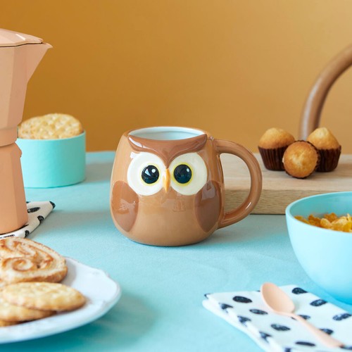 Becher eule kaffeebecher uhu - eule,