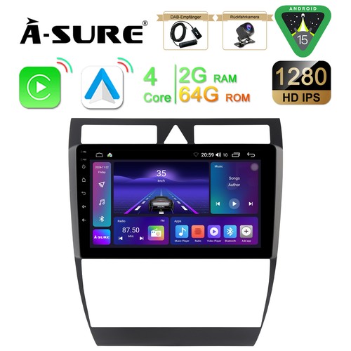Carplay 64g android 15 - , 2+64g