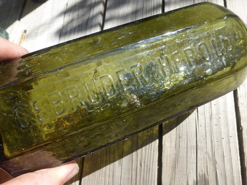 Alte liqueurflasche - liqueurflasche,