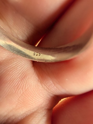 925 sterlingsilber bandring - 925,