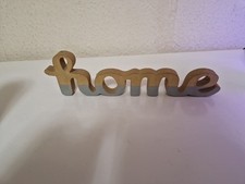 Holzdeko Schriftzug Home