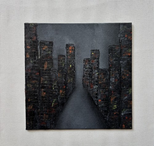 Acrylbild gemälde - acrylbild,