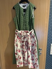 Ramona Lippert Dirndl Gr. 38 mit Schürze Neu mit Etikett Grün Trachten Kleid