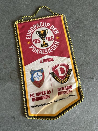 Ddr vintage fussball wimpel - ddr,