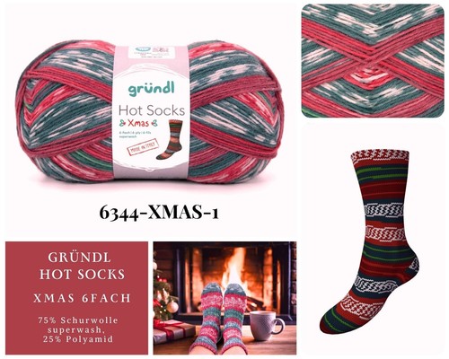 Gründl hot socks xmas - hot,