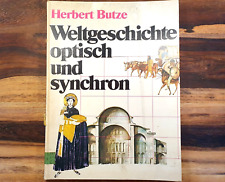 Weltgeschichte optisch und synchron, Herbert Butze, 1974, Zeitstrang, Zeittafel