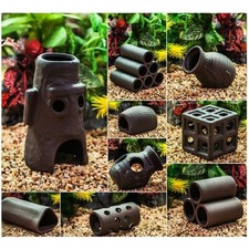 Aquarium Keramik Haus Fisch