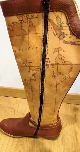 Vintage lux stiefel alviero - vintage,