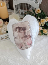 Deko Herz  STOFFHERZ  Shabby