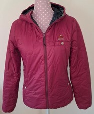 Maloja Rock&Roll Primaloft  Wendejacke Halsey Jkt berry + d.blau m. Blumen Gr. S