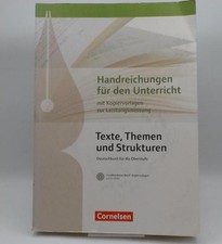 Texte, Themen und Strukturen. Handreichungen für den Unterricht. Lösungen