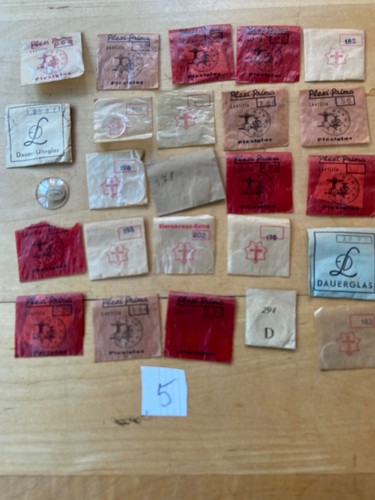 Uhrengläser uhrmachernachlass - uhrengläser,