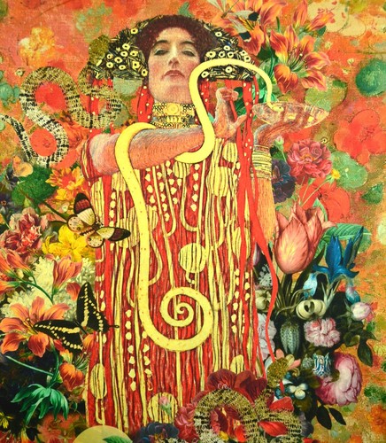Jersey panel gustv klimt - panel,