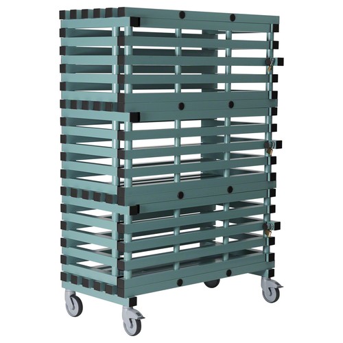 Kunststoff regalwagen - kunststoff,