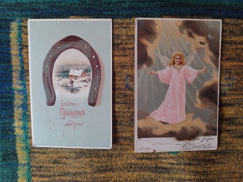 Weihnachtskarten 1907.