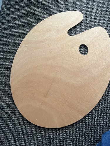Mischpalette oval für malerei - oval,