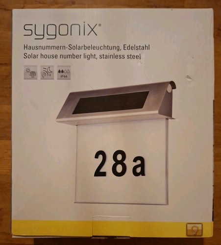 Sygonix led hausnummer - 1×,