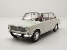 Fiat 124 1970 weiß Modellauto 1:24 Whitebox