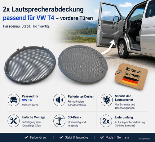Lautsprecherabdeckung passend