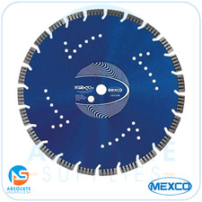 Mexco GPX15 350mm / 14" Allzweck Diamanttrennscheibe 20mm Bohrung